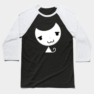 Crescent Cat Baseball T-Shirt